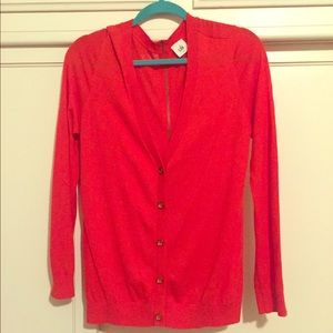 Cabi Red Cardigan
